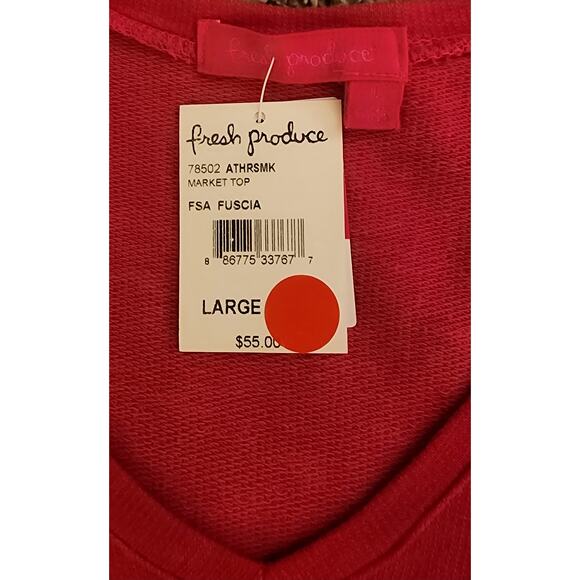 Fresh Produce Boho Hippie L Knit Tunic V-Neck NWT - Picture 4 of 4